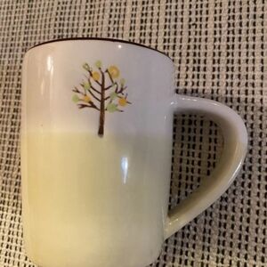 Starbucks 2009 Fall Autumn Hand Painted Tree of Life Coffee Tea Mug Cup 14 oz